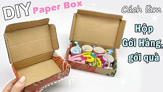 Картонные подарочные коробки своими руками | 🎁 | Бумажная подарочная коробка оригами | Лиам Ченнел
