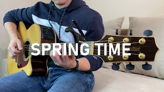 Yiruma - Spring Time | Fingerstyle Guitar Cover (TABS in description)