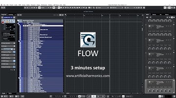 Flow orchestral template setup ready in 3 minutes!