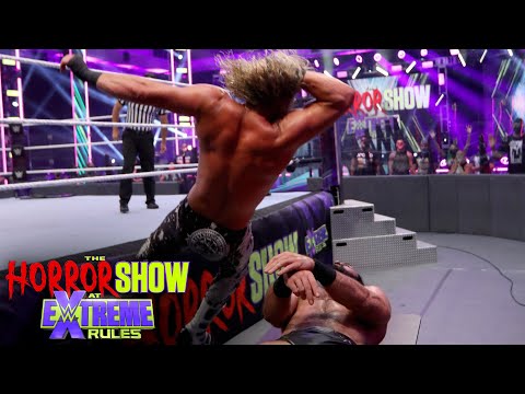 Ziggler crashes McIntyre through table: The Horror Show at WWE Extreme Rules (WWE Network Exclusive)