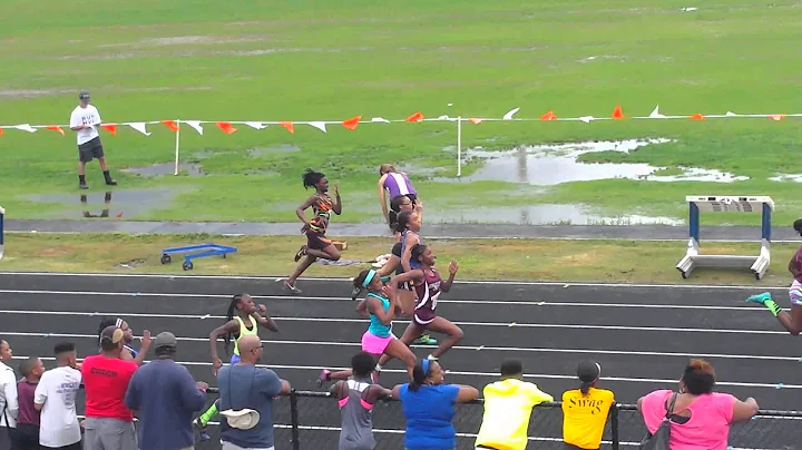 Alana Fields - AAU Regional 100m Final