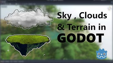 How to create realistic Sky , Cloud and Terrain in Godot