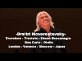 DIMITRI HVOROSTOVSKY. GIUSEPPE VERDI.