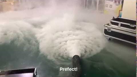 LD-3109B 3000W water low fog machine operation video