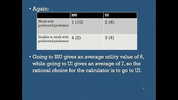 Decision Theory Part 2: Decisions under Certainty & Uncertainty
