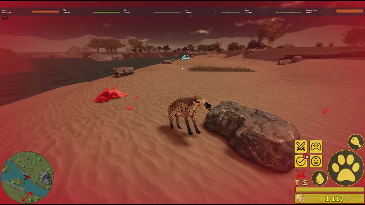 اول مقطع في القناة Roblox ماب السفنا قتلت اسدين🦁🦁