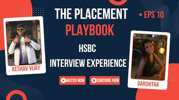 HSBC Interview Experience 2025 | Selection Process, Questions & Preparation Tips | Darshitha