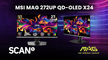Built for Intense Competition | MSI MAG 272UP QD-OLED X24