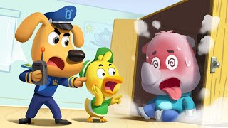 Baby Was Taken By A Monster Safety Cartoon Kids Cartoon Sheriff Labrador Babybus