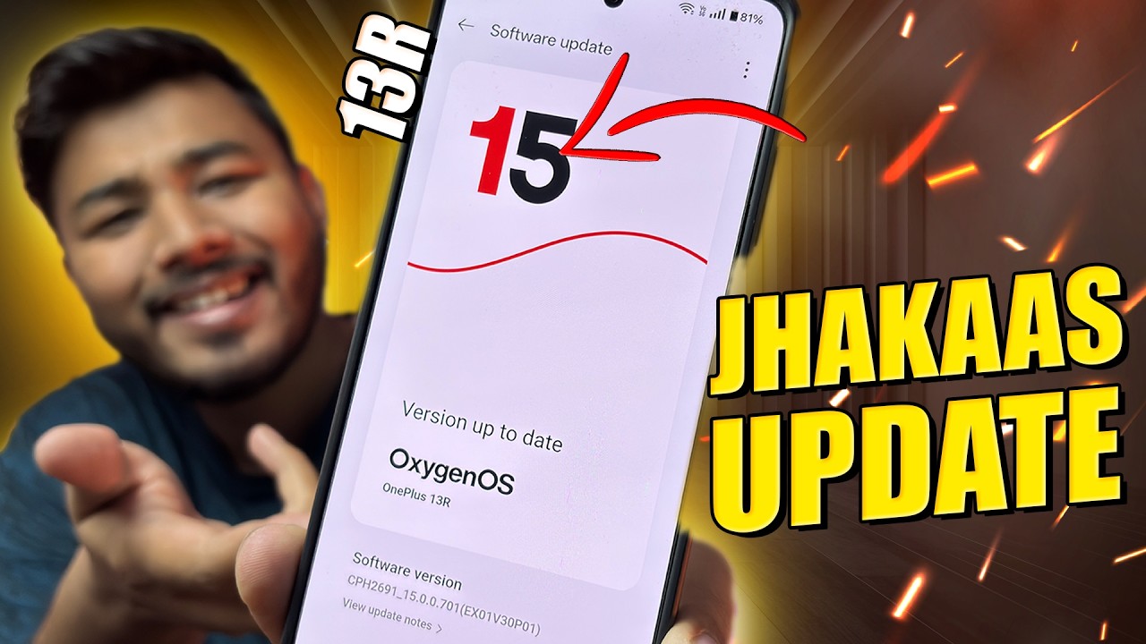 OnePlus 13R OxygenOS New March Update Review, Battery Drain after ...