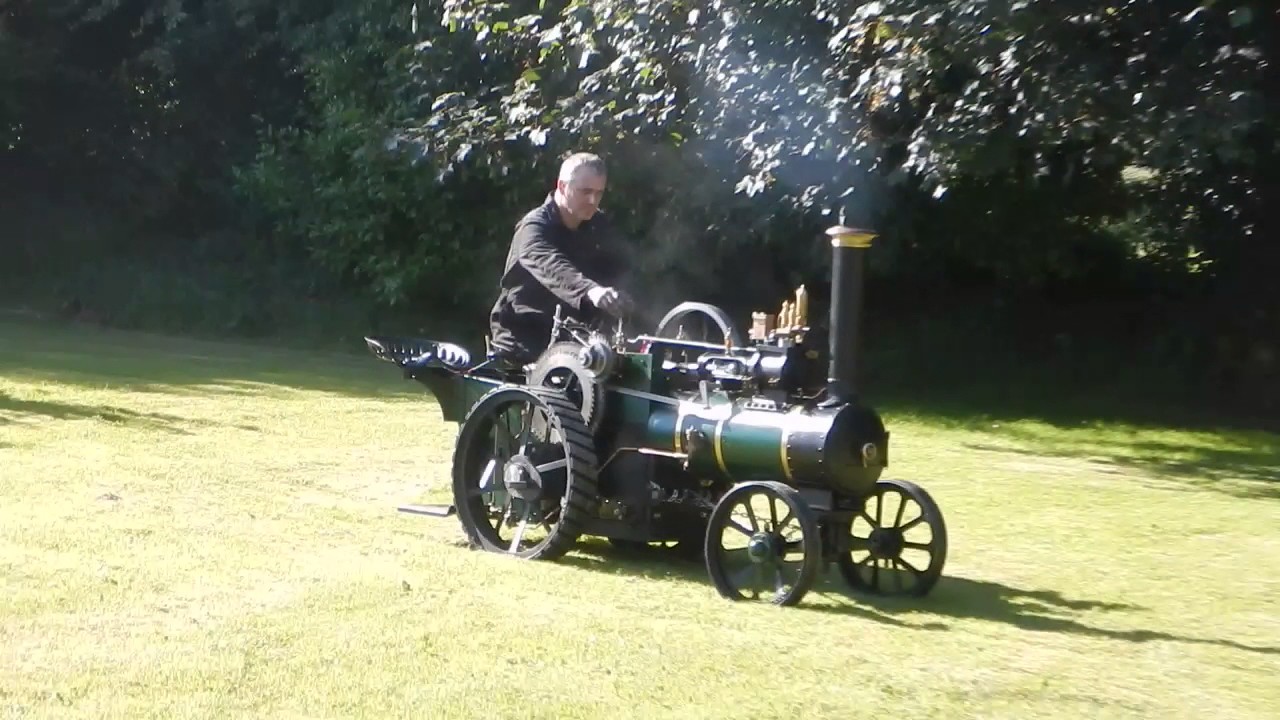 6" scale samson traction engine - YouTube