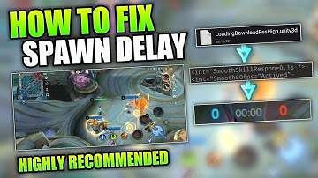 New! How To Fix Spawn Delay (Slow Loading) Ml | Cara Smooth Bermain Mobile Legends