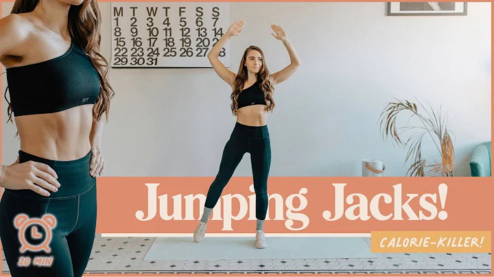 20-MIN Jumping Jack Cardio Workout at Home! (Like ...