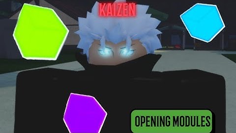 Opening Modules In Kaizen (Roblox)