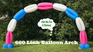 660 Link Balloon Arch
