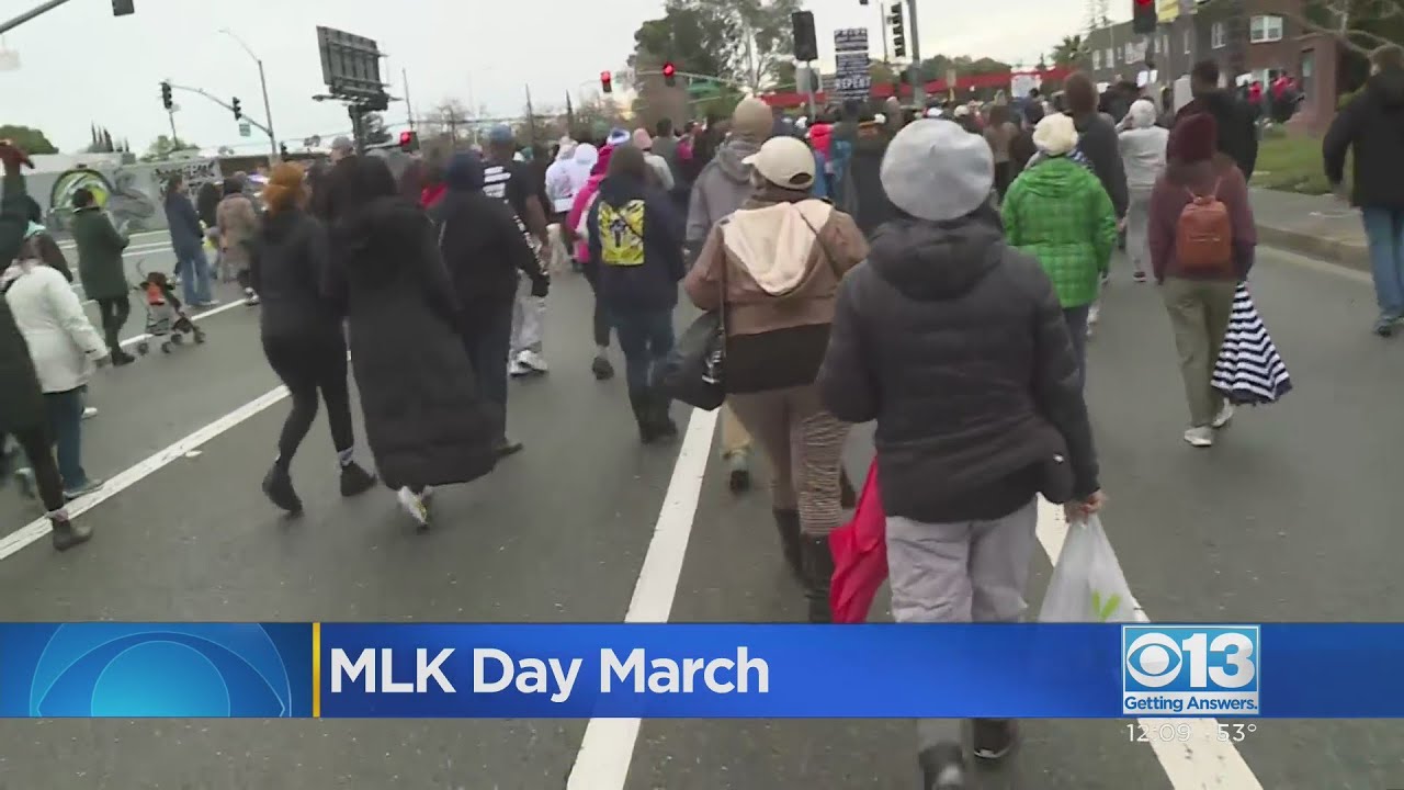 Annual MLK Day march held in Sacramento