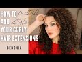How to Install & Style your Curly Hair Extensions