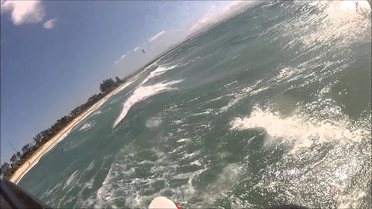 1st Windsurf Byron Bay Late Winter 2015 - YouTube