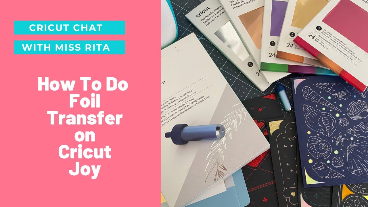 How to Use a Cricut Foil Transfer Kit - Creative Ramblings