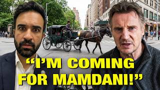 Liam Neeson Challenges Mamdani To A FIGHT Over NYC Horse Ban!