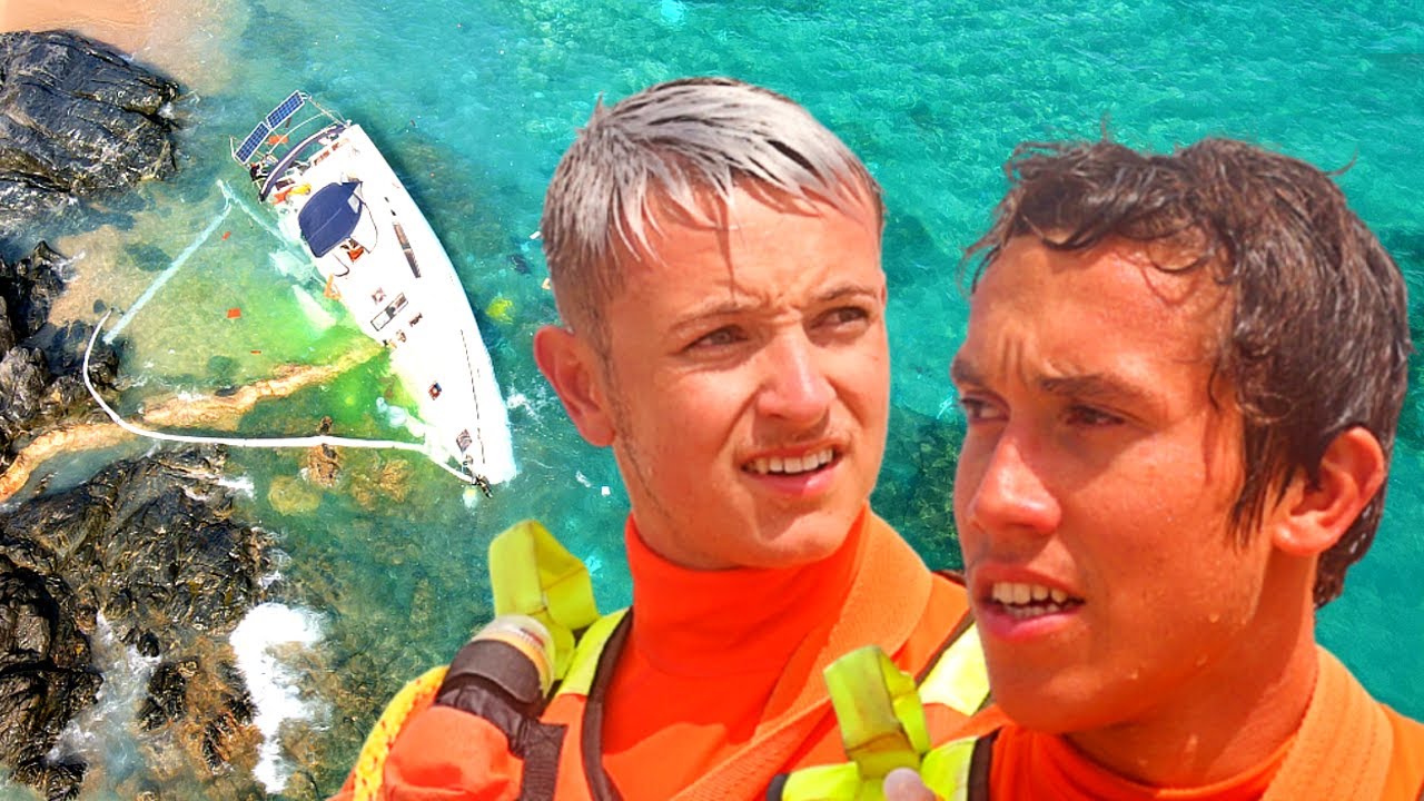 Сезон с береговой охраной Франции (спасение на море Корсики)