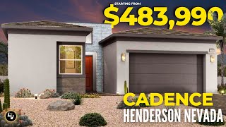 TOUR This AMAZING New Henderson NV Home For Sale In Glenmore 2 At Cadence By Century Communities