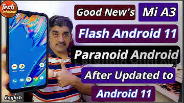 Xiaomi Mi A3 Flash Paranoid Android Ruby Android 11