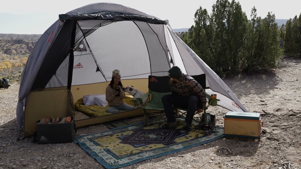 Kelty - Caboose 4 Tent: 4-Person 3-Season