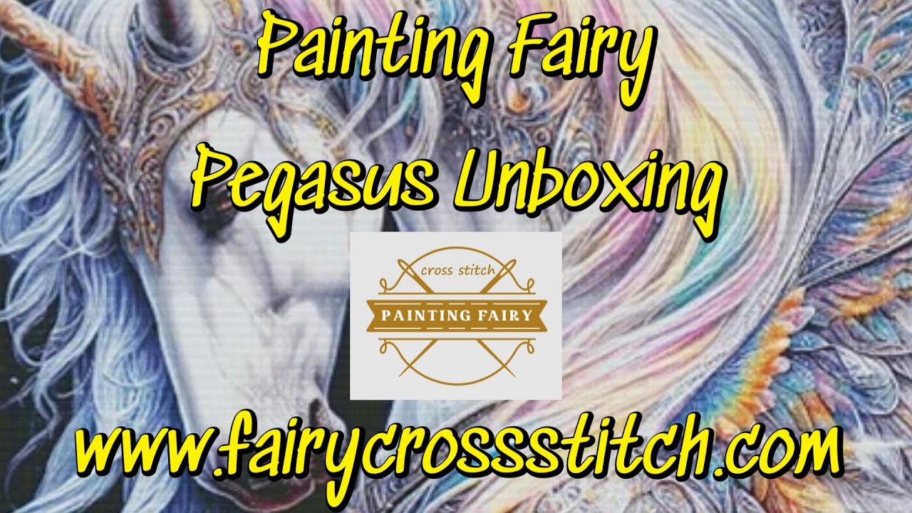 PaintingFairy!! #paintingfairy #stampedcrossstitch #pointdecroix #flosstube  #fairycrossstitch