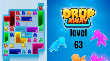 Drop Away level 63 Walkthrough Solution 