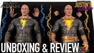 Hot Toys Black Adam Deluxe Unboxing & Review
