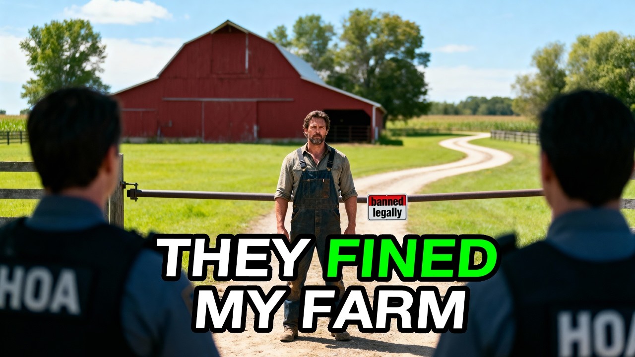 HOA Fined Me For Farming On My Own Land… They Didn’t Know I Could Ban Them Legally!