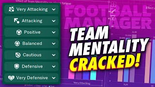 How Team Mentality ACTUALLY Works in Football Manager