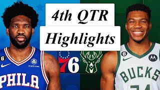 Milwaukee Bucks vs. Philadelphia 76ers Full Highlights 4th QTR | March 4, 2023 | NBA Season
