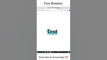 Css Trick :Text Shadow 🔥#csstricks  #htmlcss #webdevelopment #howto #shorts #ytshorts
