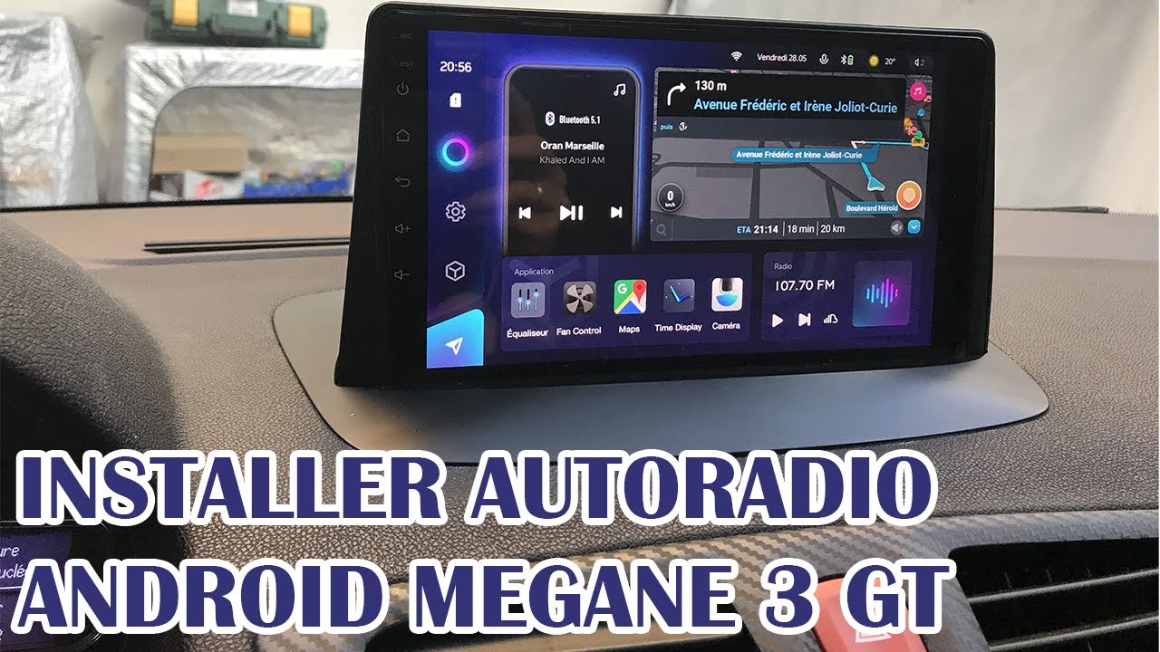 DIY INSTALL A 9INCH ANDROID 10 CAR RADIO? In Megane 3 GT & Megane