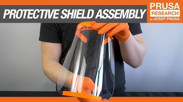 3D Printed Face Shield (RC1) - Assembly Guide
