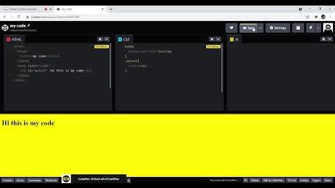 How to login to Codepen.io and make some website as you want| Sabari Kaarthickeyan