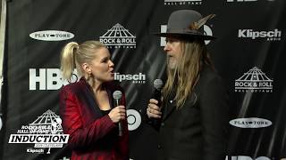 Jerry Cantrell on the 2018 Rock & Roll Hall of Fame Induction Ceremony Red Carpet