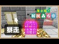 【Minecraft】生怪磚失控大暴走！【集合啦！村民森友會#31】肩膀上巨大的重擔💪