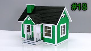 DIY Simple Miniature House From Cardboard