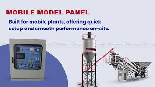 🔹 4 Types of RMC (Ready-Mix Concrete) Batching Plant Panels 🔹