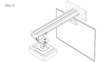 Optoma X319UST Ultra short throw setup and installation guide