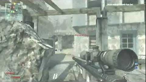 MW3 SNIPING LIKE A BOSS