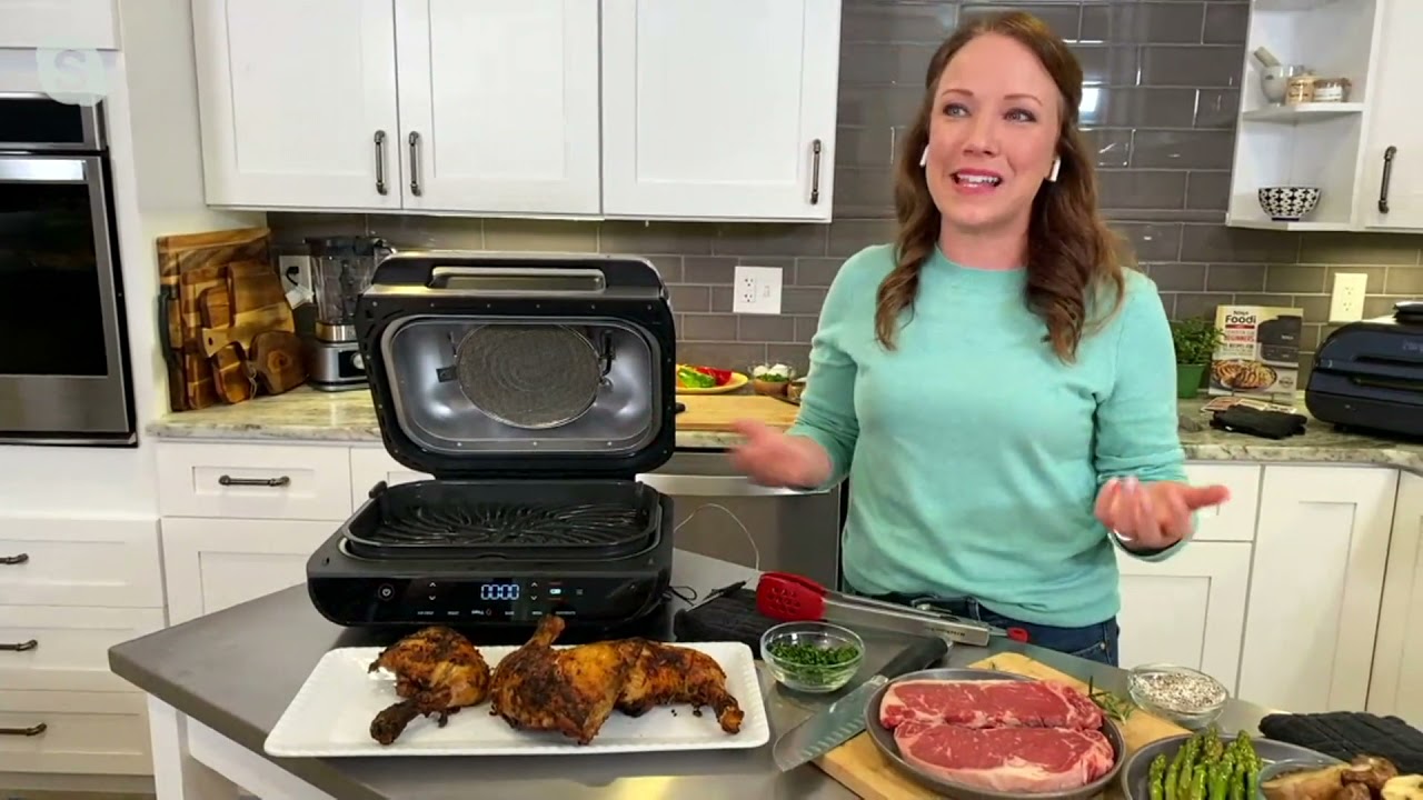 Ninja Foodi 6-in-1 Smart XL Indoor Grill with Air Fryer