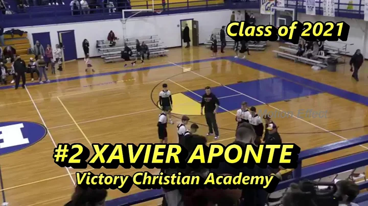 Xavier Aponte Hammond Baptist tournament 2021.