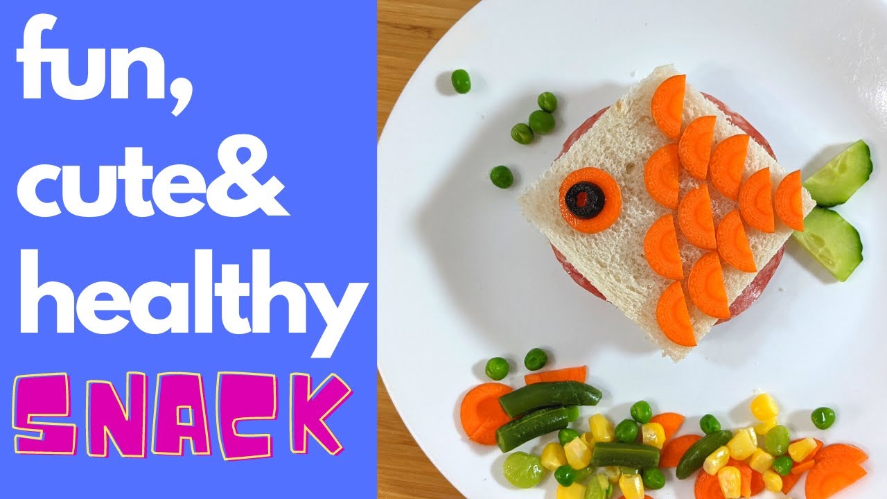 Fish Sandwich | Simple and easy Daycare Healthy Snacks | 1Minute Food ...