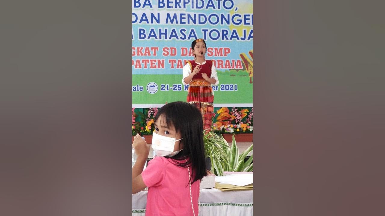 Pidato Bahasa Toraja oleh Patrecia , SDN 102 MAKALE 5, TANA TORAJA