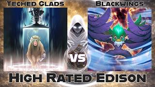 Tech Gladiator Beasts vs Blackwings - High Rated Edison Yu-Gi-Oh!