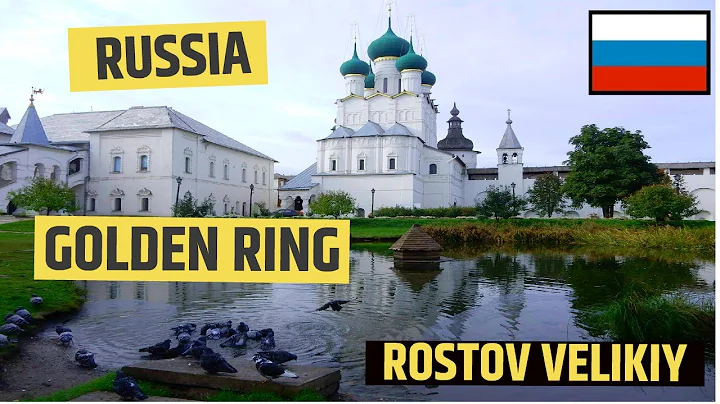 Russia Golden Ring - Rostov Veliky - Ringing of the MUSICAL CHURCH BELLS -